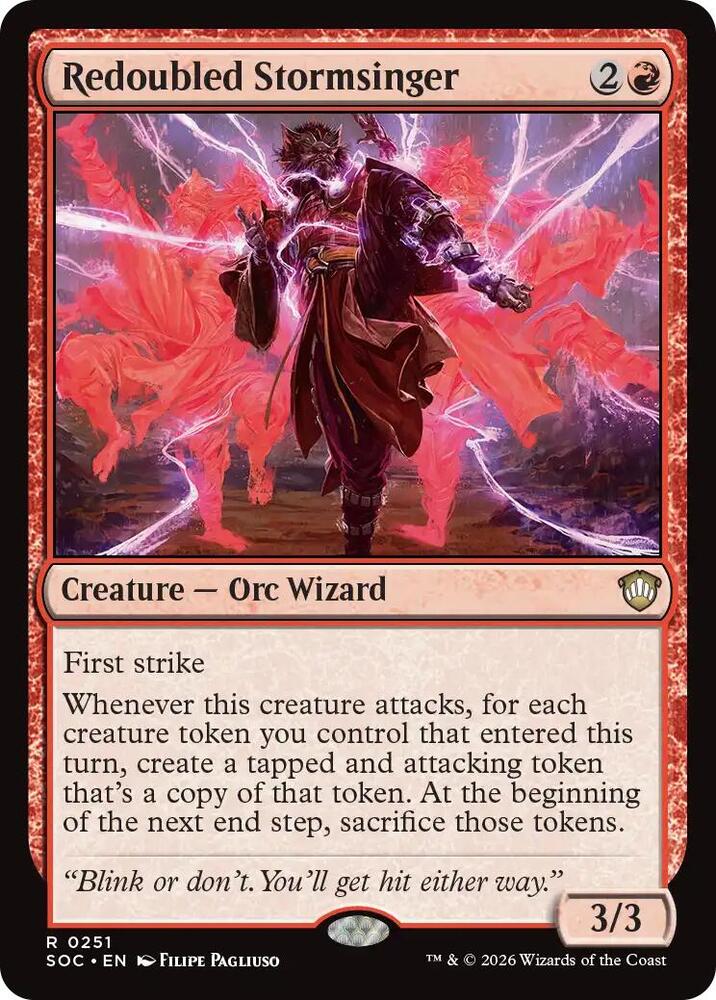 Redoubled Stormsinger (SOC)
