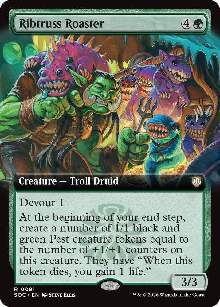 Ribtruss Roaster (Extended Art) (SOC)