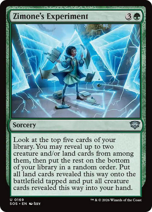 Zimone's Experiment (SOS)
