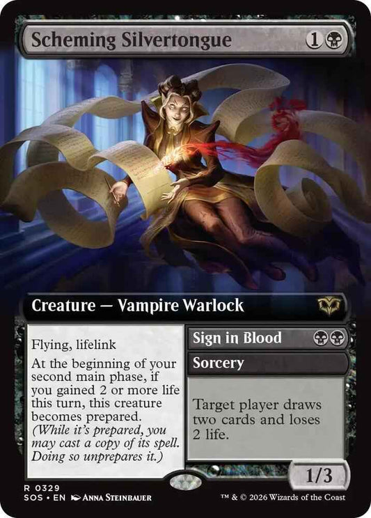 Scheming Silvertongue (Extended Art) (SOS)