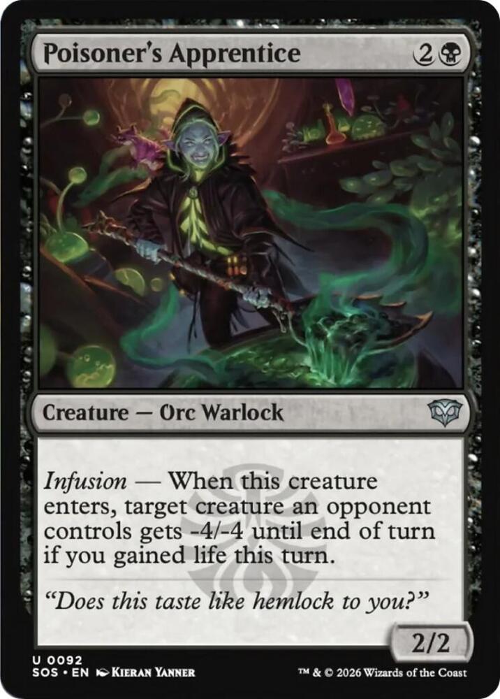 Poisoner's Apprentice (SOS)