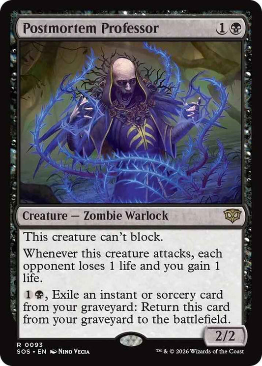 Postmortem Professor