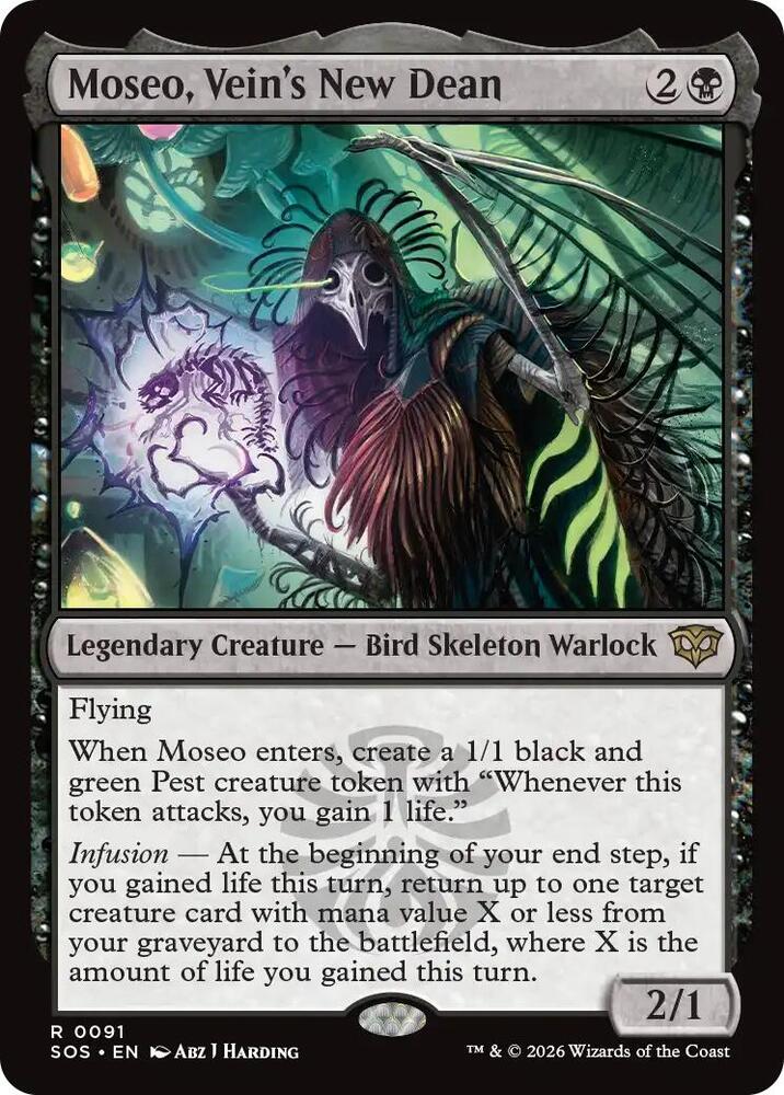 Moseo, Vein's New Dean (SOS)