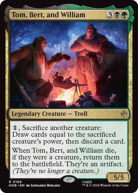 Tom, Bert, and William (HOB)