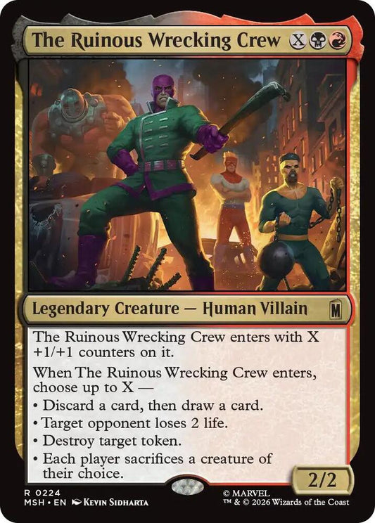 The Ruinous Wrecking Crew (MSH)