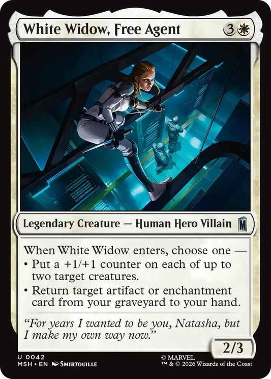 White Widow, Free Agent