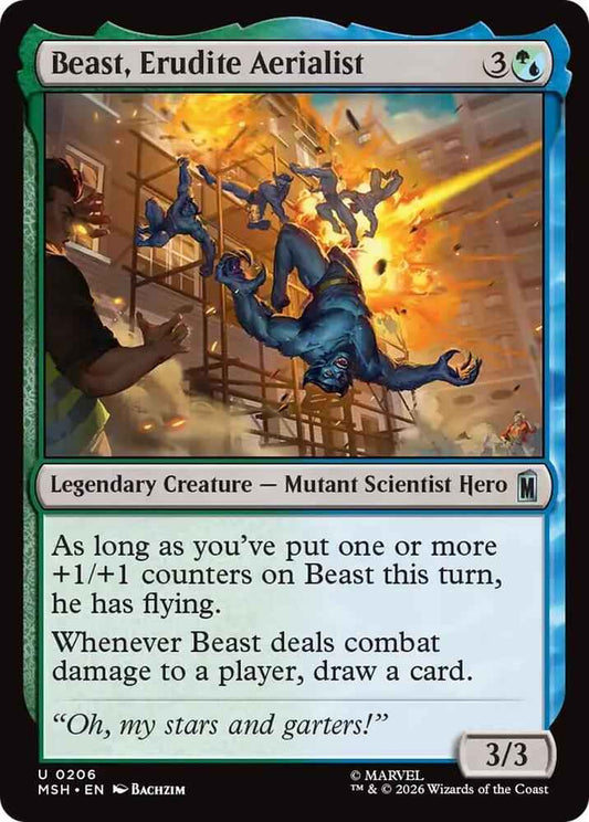 Beast, Erudite Aerialist (MSH)