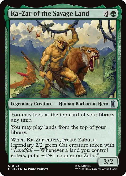Ka-Zar of the Savage Land (MSH)