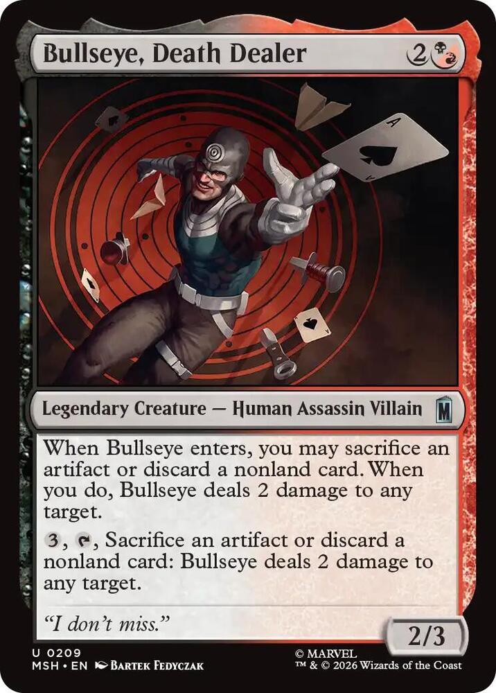 Bullseye, Death Dealer (MSH)