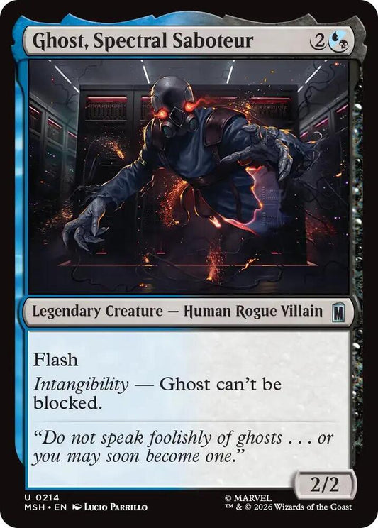 Ghost, Spectral Saboteur (MSH)