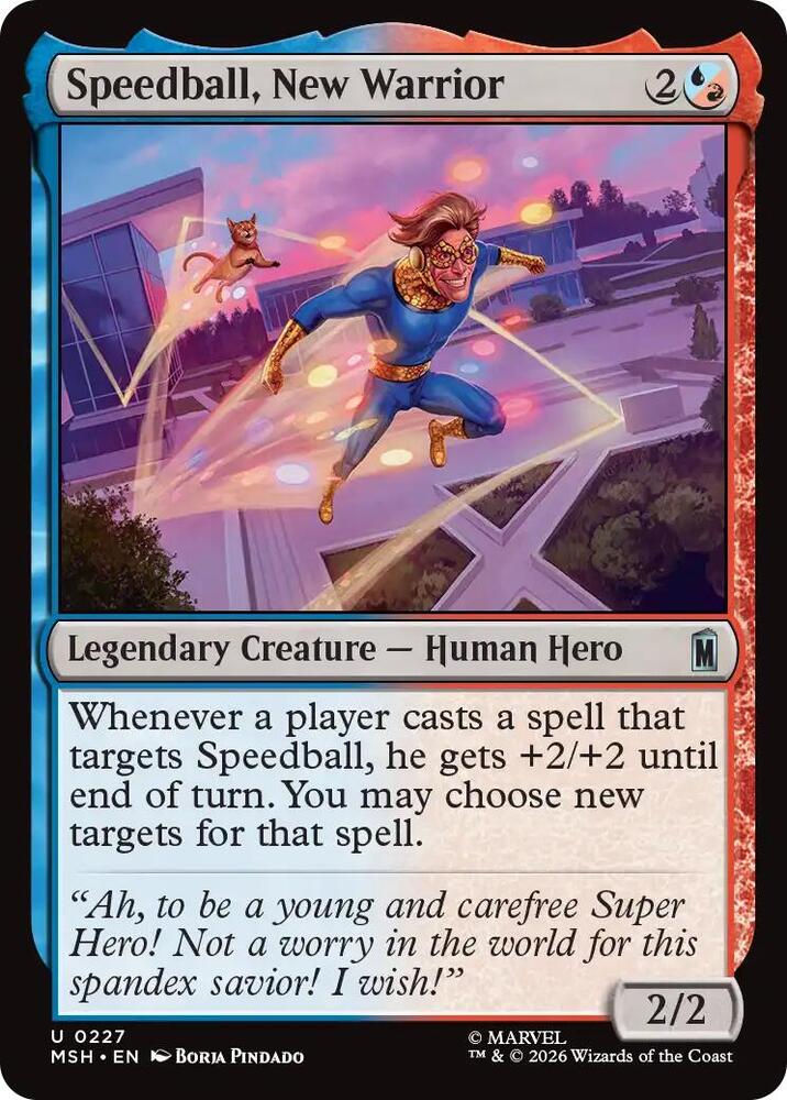 Speedball, New Warrior (MSH)