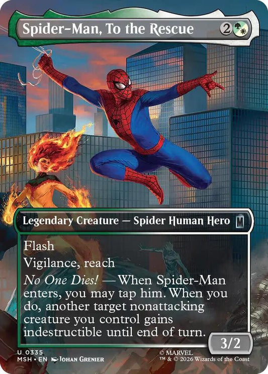 Spider-Man, To the Rescue (Borderless) (MSH)
