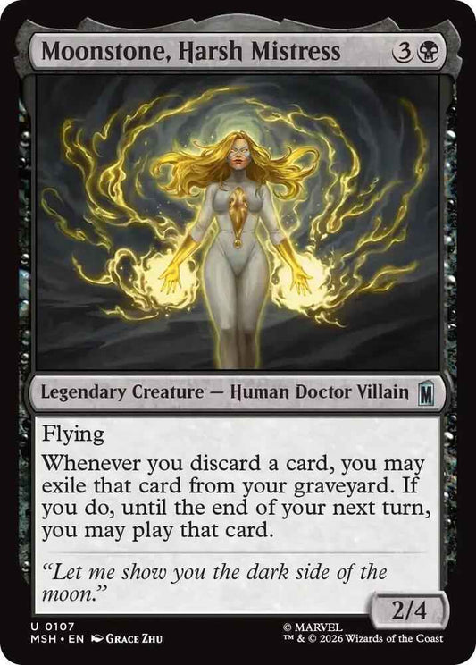 Moonstone, Harsh Mistress