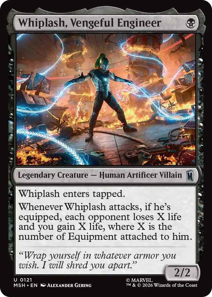 Whiplash, Vengeful Engineer