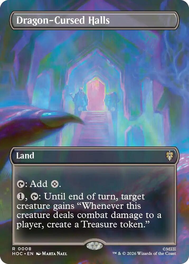 Dragon-Cursed Halls (Borderless) (HOC)