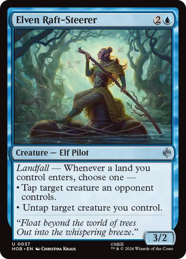 Elven Raft-Steerer (HOB)