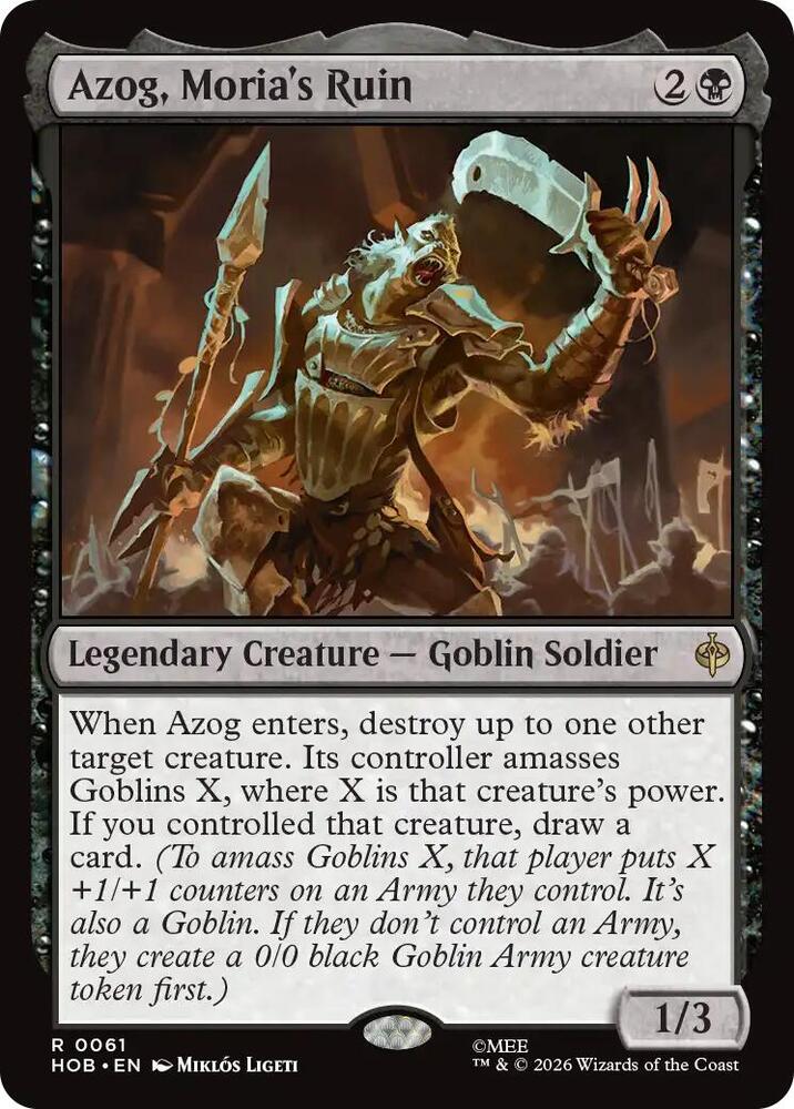 Azog, Moria's Ruin (HOB)