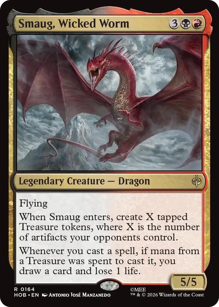 Smaug, Wicked Worm (HOB)