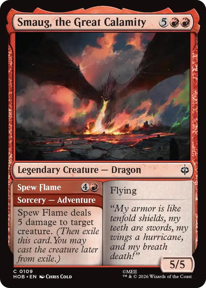 Smaug, the Great Calamity (HOB)