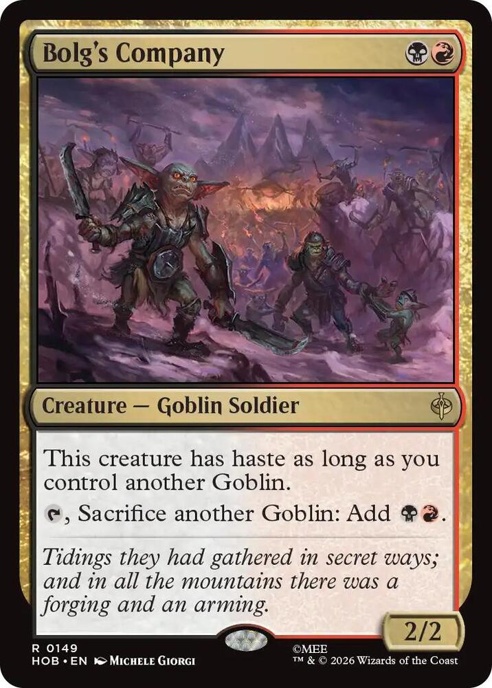 Bolg's Company (HOB)