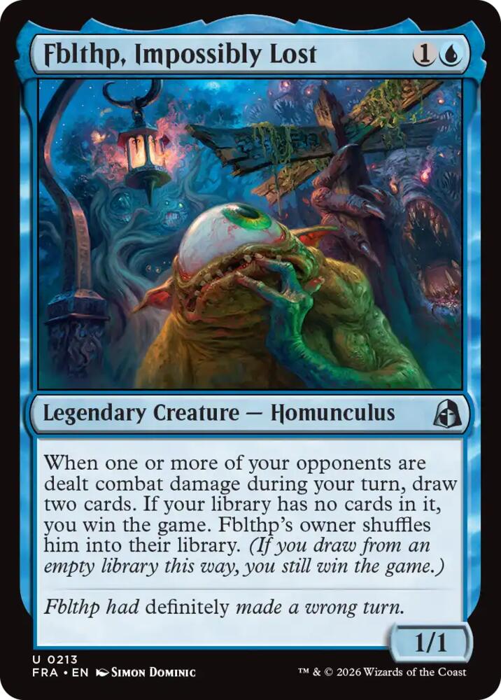 Fblthp, Impossibly Lost (FRA)