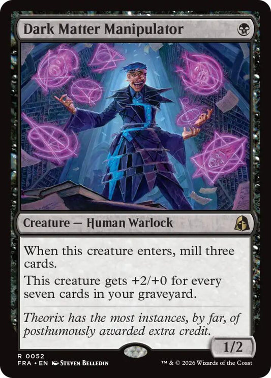 Dark Matter Manipulator (FRA)