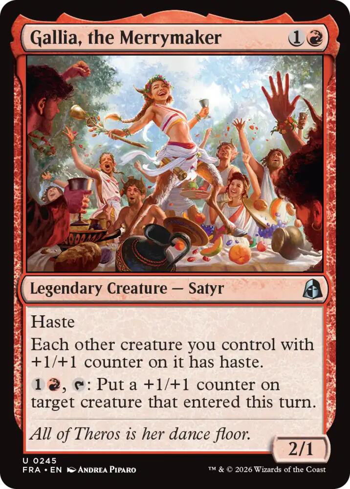 Gallia, the Merrymaker (FRA)