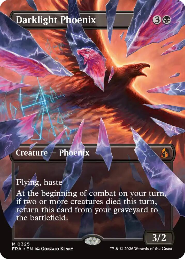 Darklight Phoenix (Borderless) (0325) (FRA)