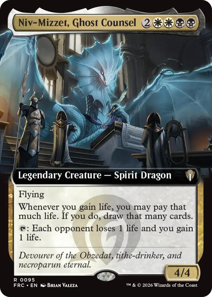 Niv-Mizzet, Ghost Counsel (Extended Art) (FRA)