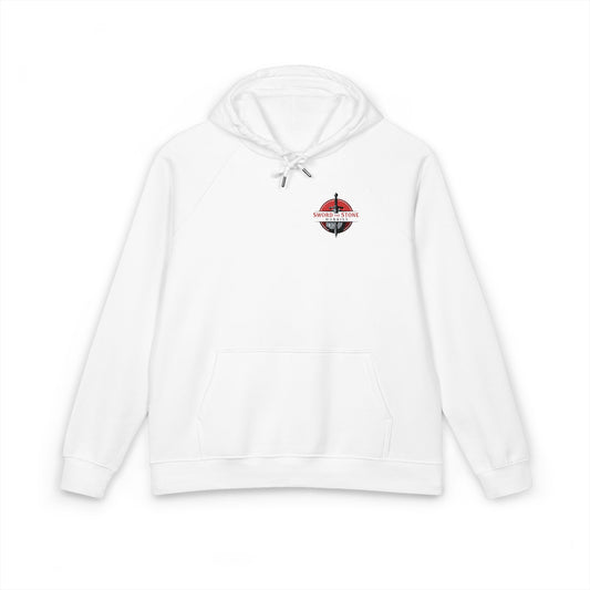 Unisex Raglan Hoodie - White