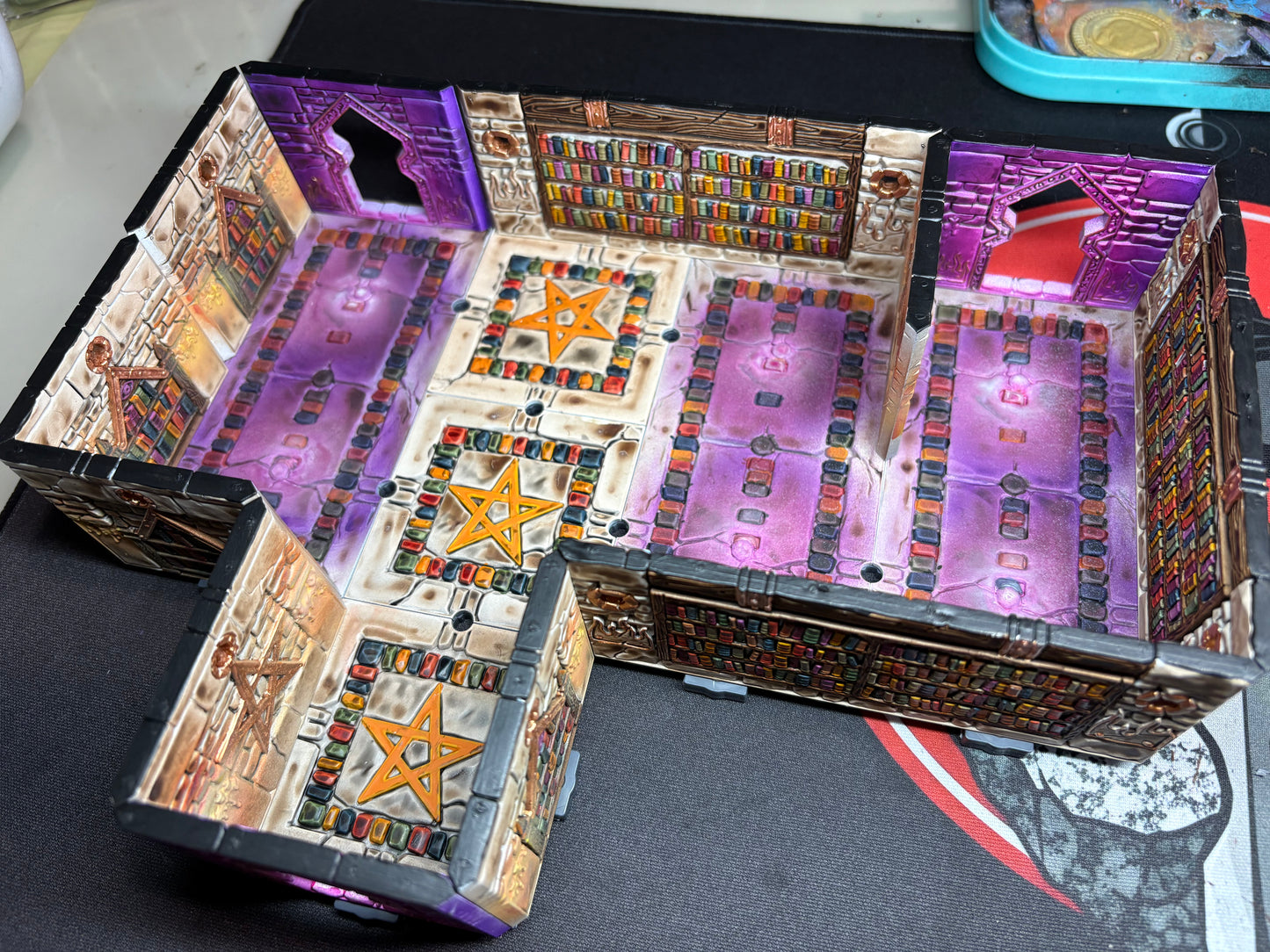 Painted - Dungeons & Lasers: Warlock Altar