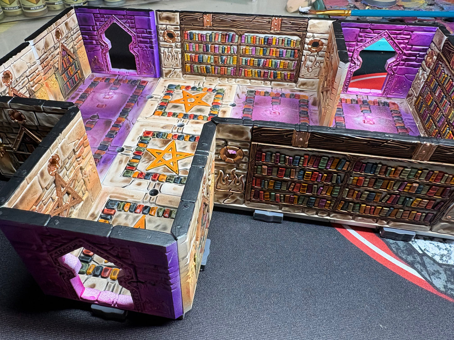 Painted - Dungeons & Lasers: Warlock Altar