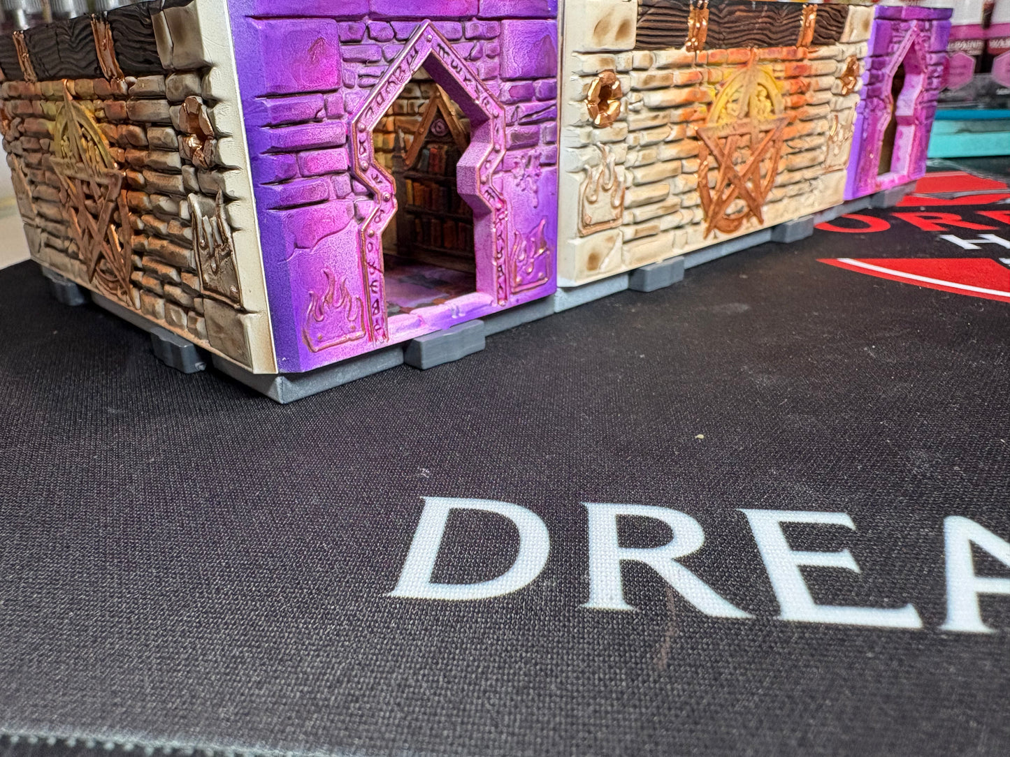 Painted - Dungeons & Lasers: Warlock Altar