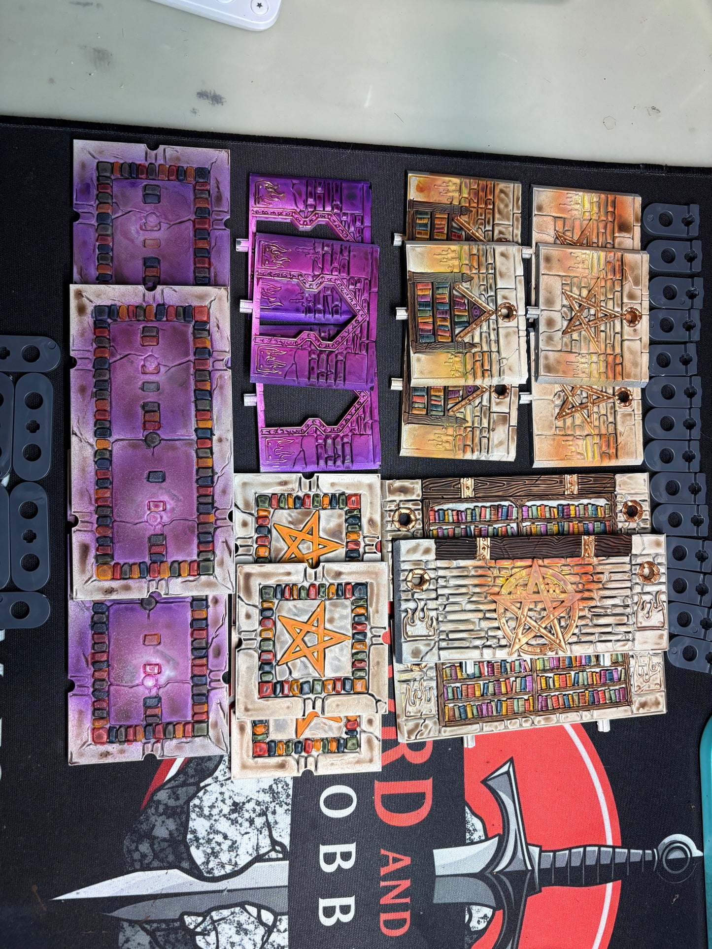 Painted - Dungeons & Lasers: Warlock Altar