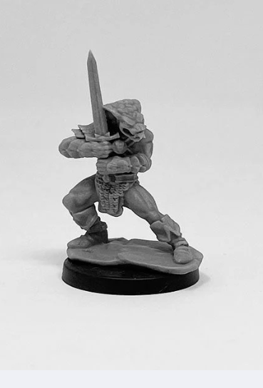 Serpentfolk Barbarian