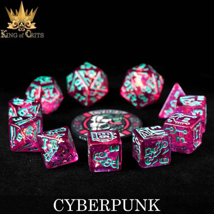 Cyberpunk - 11 Dice Set