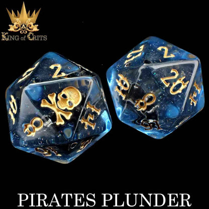 Pirates Plunder - 11 Dice Set