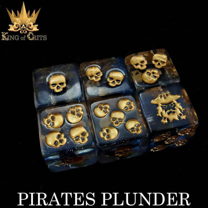 Pirates Plunder - 11 Dice Set