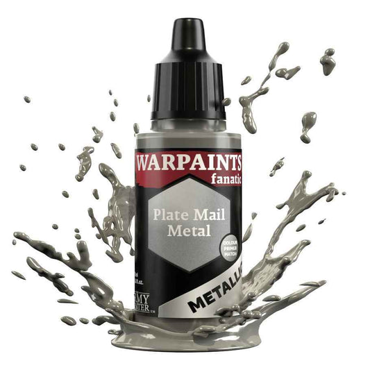 Warpaints Fanatic Metallic: Plate Mail Metal 18ml